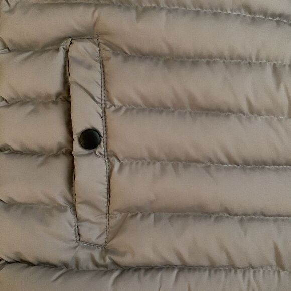 Sir Raymond Tailor Grey Ribbed Puffer Men’s Golf Jacket Size L - Picture 7 of 11